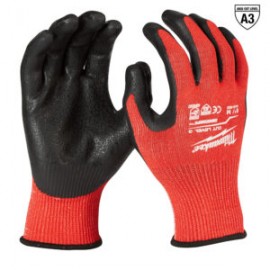 48-22-8931 GUANTES ANTICORTE NIVEL 3 BAÑADOS EN NITRILO M