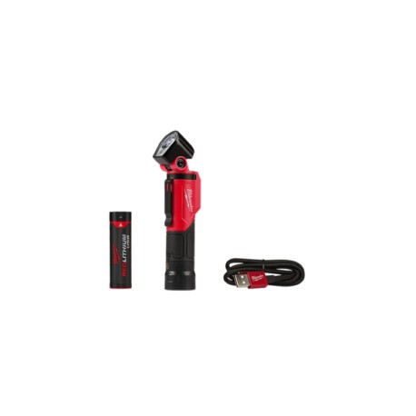 2113-21 LÁMPARA DE MANO LED RECARGABLE DE USB 500 LÚMENES CON BATERÍA USB + CABLE USB