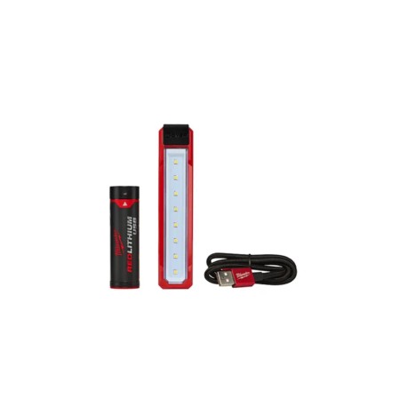 2112-21 LÁMPARA MAGNÉTICA DE BOLSILLO  RECARGABLE  USB ROVER ™ 445 LÚMENES CON BATERÍA USB+ CABLE USB