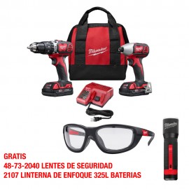 P324-2697 COMBO INALÁMBRICO ROTOMARTILLO +  LLAVE DE IMPACTO M18™ 2697-22CT