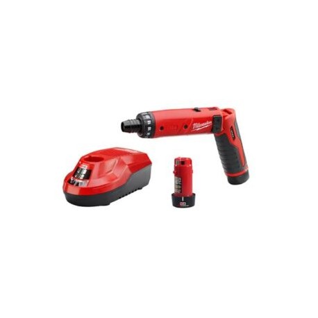 2101-22 ATORNILLADOR M4 REDLITHIUM  200 Y 600 RPM 1/4 HEX CON DOS BATERIAS Y CARGADOR